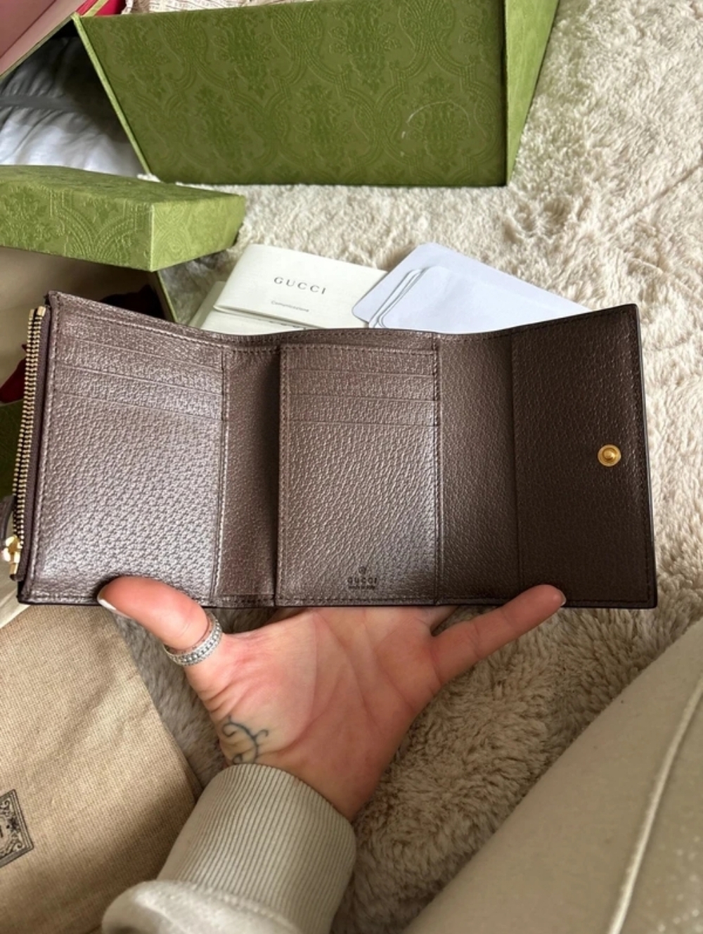 Gucci Ophidia Bifold Wallet - Picture 3 of 10